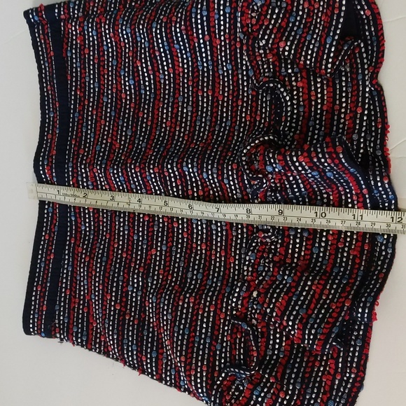 Janie and Jack Girls Red white and blue ruffle skirt - Picture 10 of 13